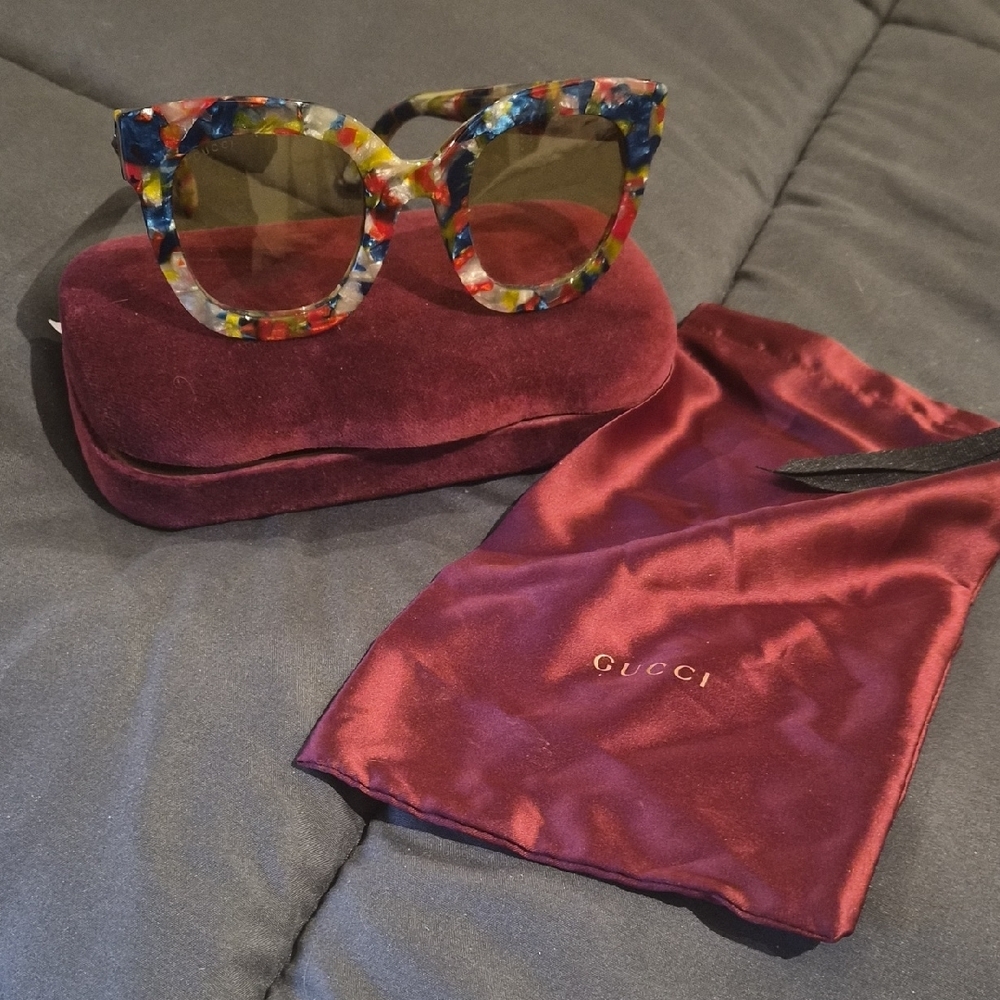 Gucci Colorful Women's Sunglasses - Picture 3 of 7